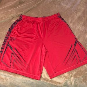 red under armor shorts